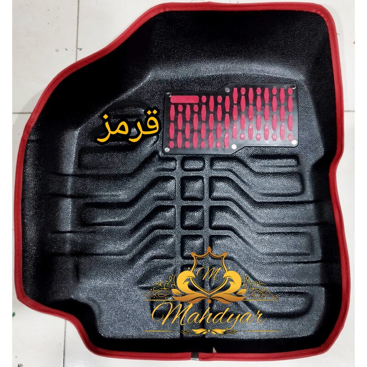 کفی سه بعدی خودروساینا کوییک پشت نمد پلی اتیلن اکونومی