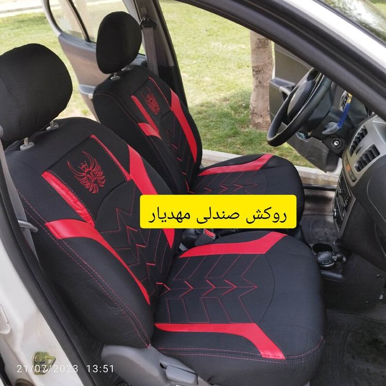 روکش صندلی206.207جودون سنگین با صندلی چهارتیکه فابریکی
