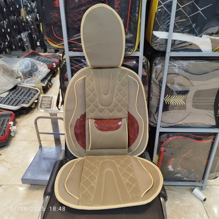 عرق گیر پشتی خودرو(یک جفت) پارچه جودون برزنت وسط اسپایس